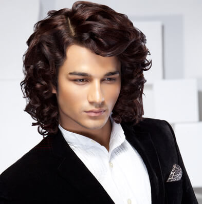 Curly Haistyle for Men - Looks Salon